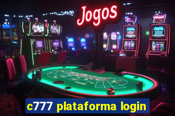 c777 plataforma login